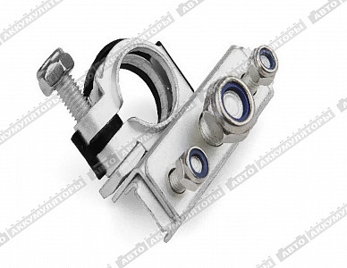 Аккумуляторные клеммы Клемма АКБ CARGEN минусовая (Renault) - фото Аккумуляторные клеммы Клемма АКБ CARGEN минусовая (Renault) - фото