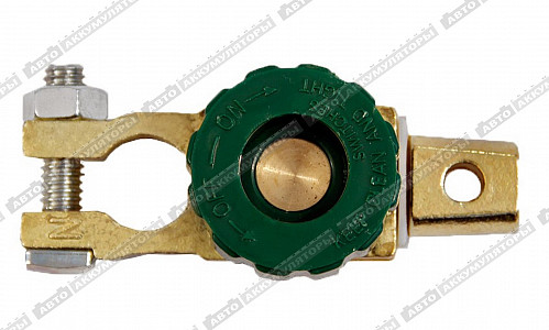 Аккумуляторные клеммы Клемма АКБ с выключателем массы (Европа) (КЛ 027) - фото Аккумуляторные клеммы Клемма АКБ с выключателем массы (Европа) (КЛ 027) - фото