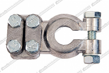 Аккумуляторные клеммы Клемма АКБ Усиленная (Минус) (КЛ 031) - фото Аккумуляторные клеммы Клемма АКБ Усиленная (Минус) (КЛ 031) - фото