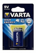 Элемент питания Varta LongLife Power 6LR 61 Крона 9V BL1 