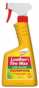 Автохимия Leater&Tire wax LowGloss - полироль панели (для матовых) (500мл) - фото  Автохимия Leater&Tire wax LowGloss - полироль панели (для матовых) (500мл) - фото