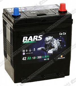 Автомобильный аккумулятор 6СТ-42.0 VL (B19FL) - фото