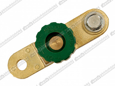 Аккумуляторные клеммы Выключатель массы универсальный 500А (КЛ 029) - фото Аккумуляторные клеммы Выключатель массы универсальный 500А (КЛ 029) - фото