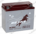 Мотоаккумулятор HUSKY 20-20N1 (CT 1218, YTX20-BS) 20Ач