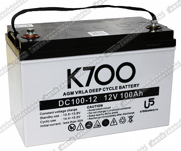 Тяговый аккумулятор DC 100-12 - фото Тяговый аккумулятор DC 100-12 - фото