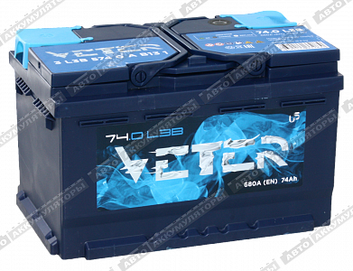 Автомобильный аккумулятор 6СТ-74.0 VL (низкая) - фото Автомобильный аккумулятор 6СТ-74.0 VL (низкая) - фото