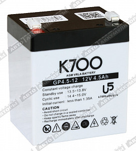 Тяговый аккумулятор GP 4.5-12 - фото Тяговый аккумулятор GP 4.5-12 - фото