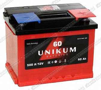 Автомобильный аккумулятор 6СТ-60.0 VL - фото Автомобильный аккумулятор 6СТ-60.0 VL - фото