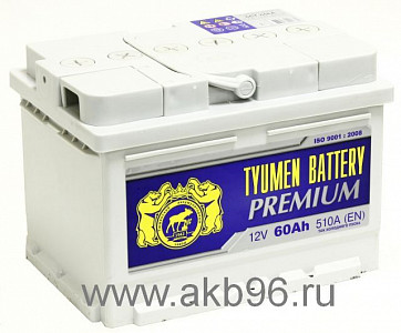 Легковой аккумулятор 6СТ-60.1LA Premium (низк) - фото